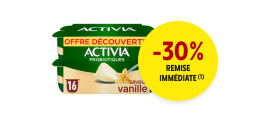-30% de remise immédiate (1)
